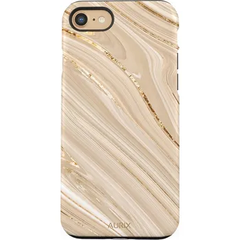 Pouzdro na mobilní telefon Kryt iPhone SE 2020 AURIX pevný Golden Sands (obal neboli pouzdro na iPhone SE 2020)