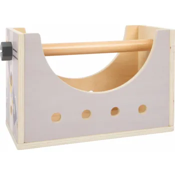 Dřevěná hračka small foot Bedýnka s nářadím 2v1 Miniwob