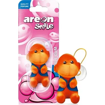 Vůně do auta AREON ASB06 Osvěžovač vzduchu SMILE - Bubble Gum 30g (ASB06)