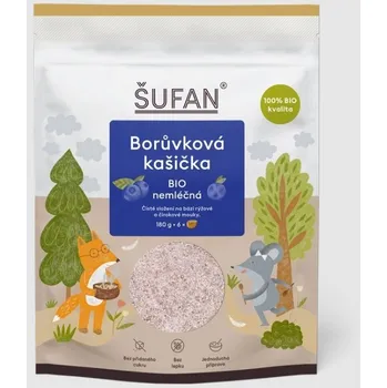 Šufan Kašička BIO Borůvková nemléčná 180g