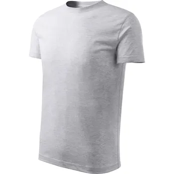 Chlapecké tričko Malfini Tričko MALFINI CLASSIC NEW dětské světle šedý melír 158/12 let