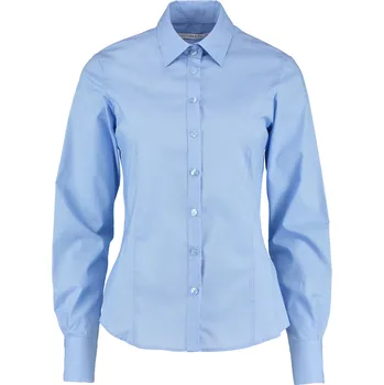 Dámská košile Kustom Kit Dámská košile KK743F Light Blue 46 (3XL/20)