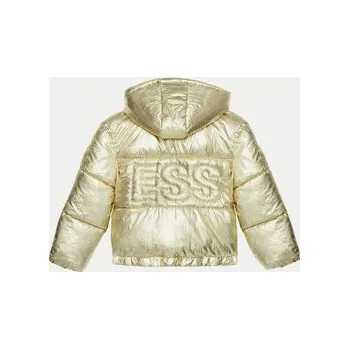 Dámská móda Guess Vatovaná bunda J4BL10 WEYO0 Zlatá Regular Fit 10Y