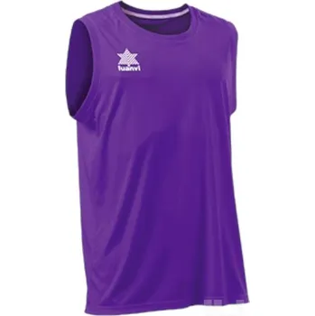 Fotbal Basketbalový dres LUANVI POL, barvav 0025 fialová, velikost XS