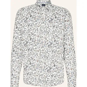 Pánská košile Olymp Pánská Košile Casual Slim Fit, bílá / černošedá /...