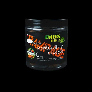 Boilies EMERS FISH Rampage Boilie Jahodové Pokušení 20mm 100g