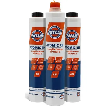 Plastické mazivo NILS ATOMIC RH celoroční univerzální plastické mazivo vazelína kartuše LS 400 g se závitem