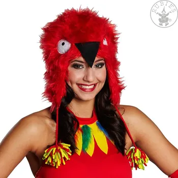 Karnevalový doplněk Rubies USA Čepice - papoušek