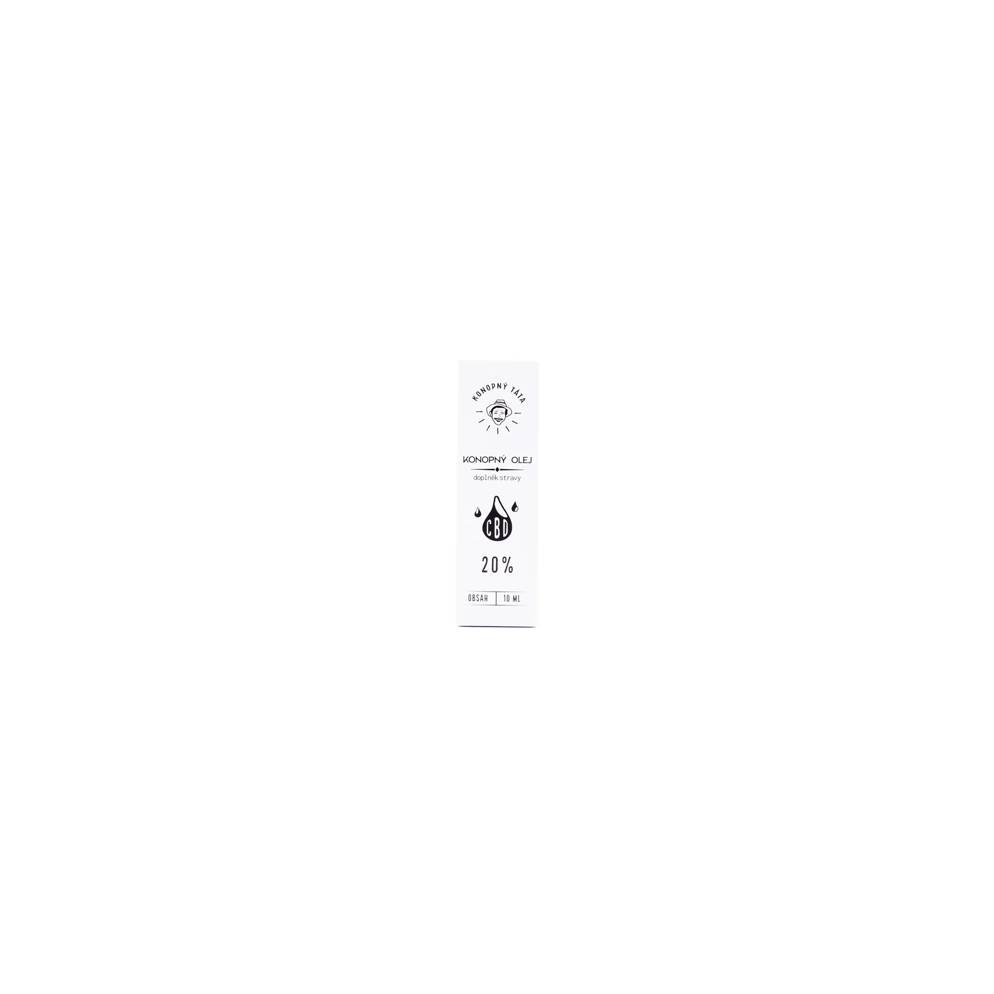 Fotografie 5 - CBD Konopný táta CBD konopný olej 20% 10 ml