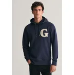 MIKINA GANT G GRAPHIC HOODIE EVENING BLUE