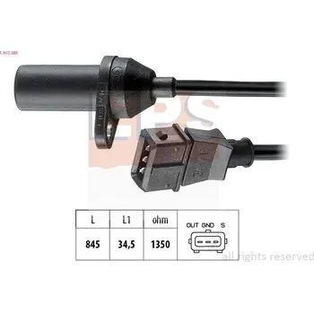 Kliková hřídel Generátor impulsů, klikový hřídel EPS 1.953.381