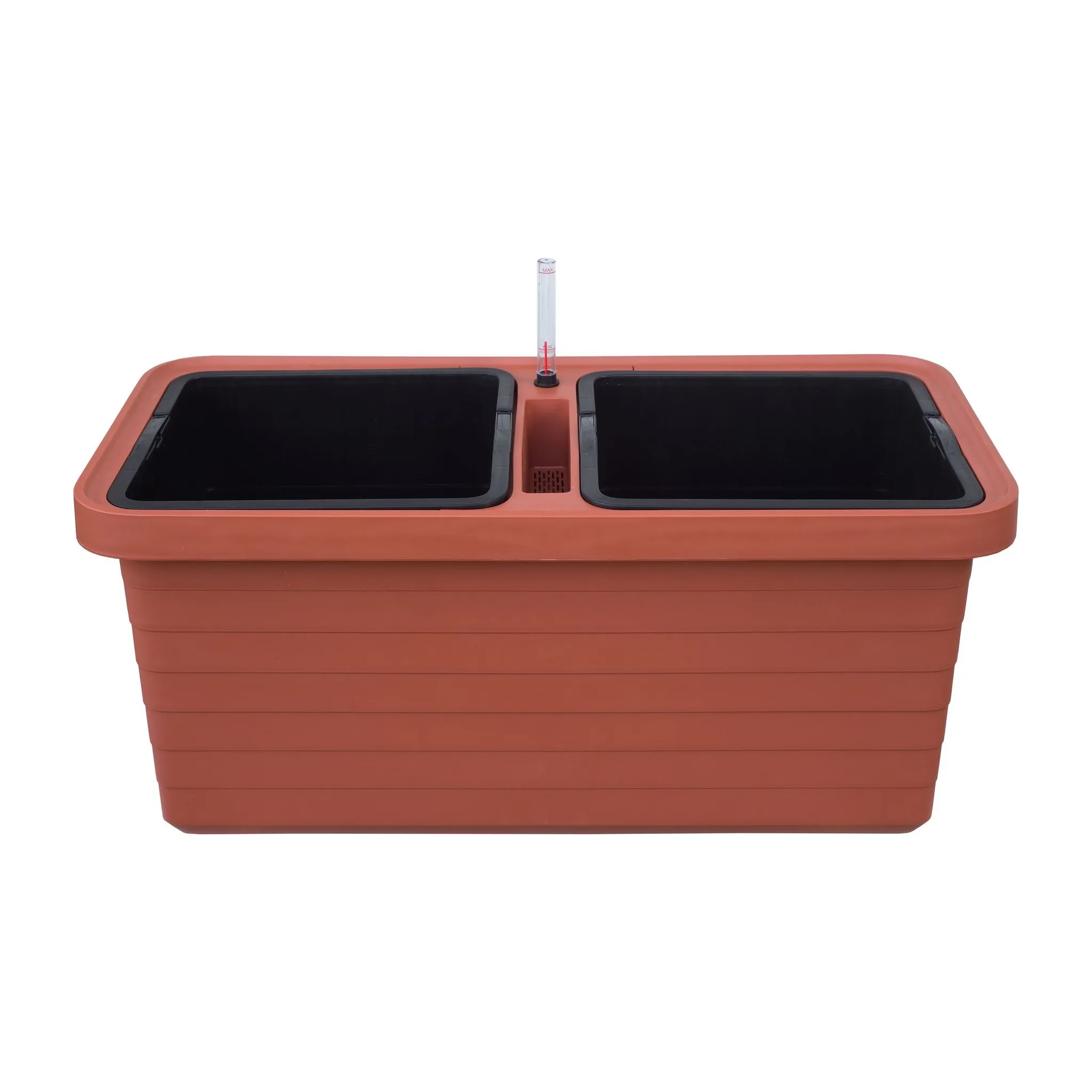 Fotografie 1 - Truhlík Plastia Berberis Duo terakota
