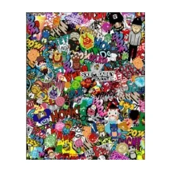 Polep vozidla Stickerbomb TLK-059 auto wrap fólie 152x1000cm - interiér/exteriér