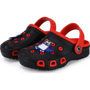 Chlapecké bačkory Dětské letní crocs Barva: Červená, Velikost: 32