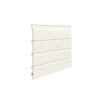 Obklad Fasádní obklad - čtverná deska KERRAFRONT WOOD Modern FS-304 - 01 bílá (White) /6 m