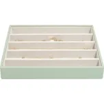 Stackers, Krabička na šperky Stackers s 5 přihrádkami classic šalvějově zelená - Formadore