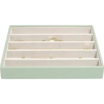 Šperkovnice Stackers, Krabička na šperky Stackers s 5 přihrádkami classic šalvějově zelená - Formadore
