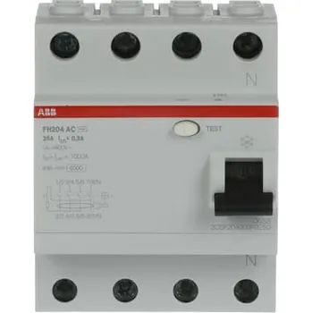 Proudový chránič ABB Chrániče compact F 200 HOMEFH204 AC-250,3 2CSF204003R3250 2CSF204003R3250