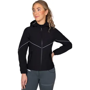 Dámská bunda QHP Bunda Dyla QHP, dámská, černá 36