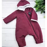 Zimní overal - Bordó 86