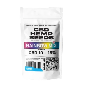CBD CzechCBD Rainbow Mix CBD Počet semen: 3 ks