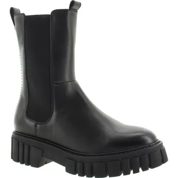 Dámské kozačky CLARKS Dámský kožený černý kotník 26178409-BLACK-265 Velikost 37,5