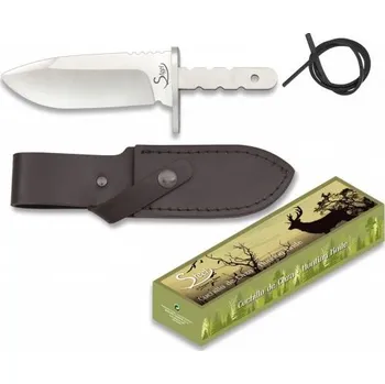 Bojový nůž Nůž 32129 polotovar s pevnou čepelí a pouzdrem