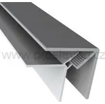 Rohový profil vnější/vnitřní 2-dílný KERRAFRONT FS-222 - 06 šedá (Grey) /3 m