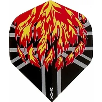 Příslušenství pro šipky McCoy letky Power Max No.2 Flag on Fire