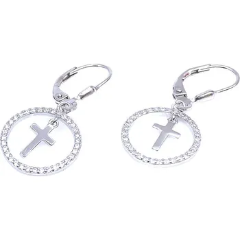 Náušnice Jan Kos jewellery Stříbrné náušnice MHT-3407/SW00