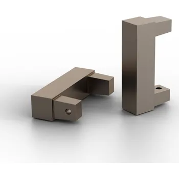 soklová lišta ACARA AP38/1 vnější/vnitřní růžek, spojka k soklové liště, hliník elox bronz, 40 mm, 1 ks AASE 40/10-B-X/1