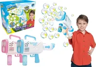 Wanna Bubbles Cyclone Bubble Shooter 24 průchodů 22 x 40 x 12 cm 100 ml mix barev