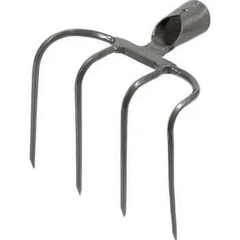 Vidle Kopáč, vidle na hnůj Gopart bez násady 4 hroty (KP-1700224400GP) (Kopáč na hnůj Gopart bez násady kovový se 4 hroty, 190 x 200 mm. )