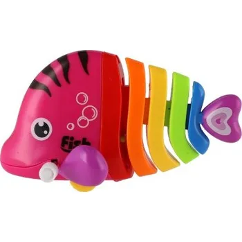 Rybka/Ryba na klíček plast 11cm mix barev