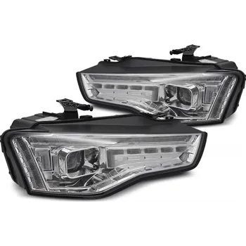 Přední světlomet Přední světla s LED, LED blinkr AUDI A5 xenon 2011-2016 chromová