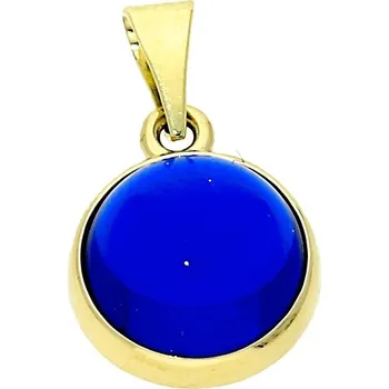 Přívěsek Goldstore Zlatý přívěsek safír brus mugle Váha: 1.68 g