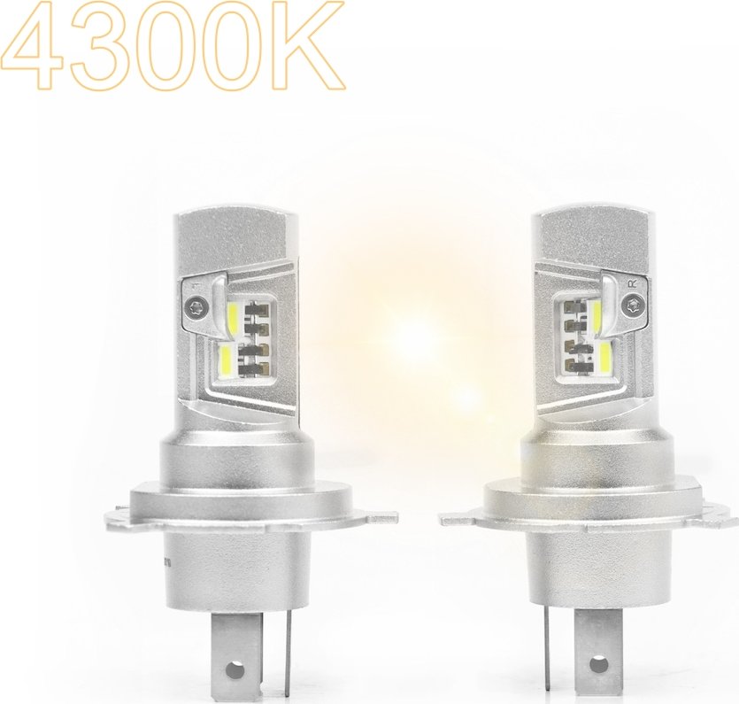 LED H4 V1 4300K - ledpodsviceni.cz, 2x20W, 4.500lm, 9-32V
