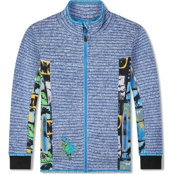 Chlapecká mikina Chlapecká outdoorová mikina Kugo HM1991 modrá