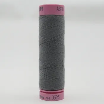 Nit AMANN ASPO PES 120 tmavě stříbrná 100m (Nit AMANN ASPO PES 120 tmavě stříbrná 100m)