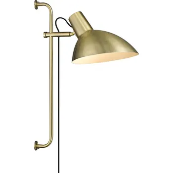 Lampička Nástěnná lampa Halo Design Metropole grande Varianta: Ø 234 x 520 mm, 40 W, E27, mosazná