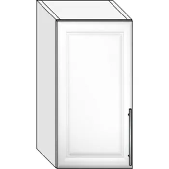 Kuchyňská skříňka Horní skříňka H30/L BRAVO 8 Dekor: Jasan šedý