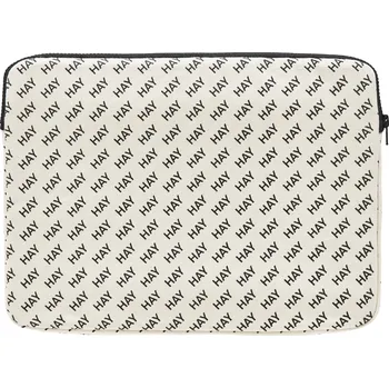 Hay, Pouzdro na notebook Hay Logo béžovo-černé - Formadore