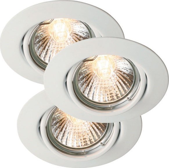 Sada 3ks LED bodovek NORDLUX Triton 3-Kit Varianta: Ø 90 mm, 3 x 3 W, bílá