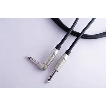 Audio kabel WIDARA TRS-TRS jack rovný - lomený - 9 m