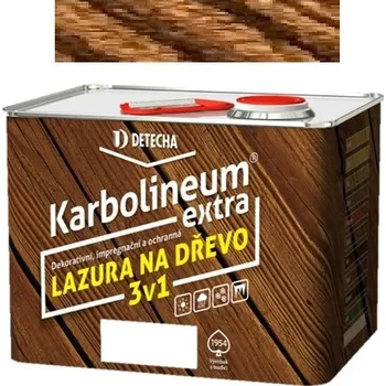 lazura Detecha Karbolineum Extra 3v1 kaštan 3,5 kg ( )