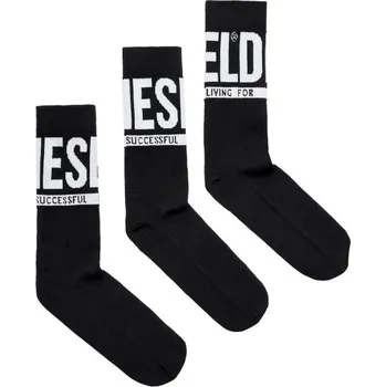 Pánské oblečení PONOŽKY DIESEL SKM-RAY-3-PACK SOCKS BLACK7