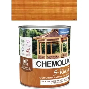 lazura Chemolak Chemolux S-Klasik S-1040 4 l červený smrk ( )