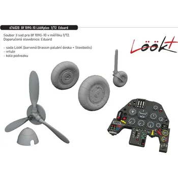 Plastikový model Eduard 1/72 Bf 109G-10 LööKplus (EDUARD)