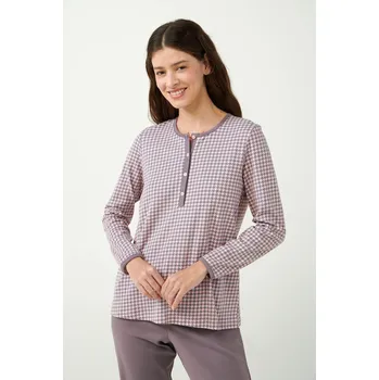 Pánské pyžamo Vamp - Těhotenské pyžamo 21491 - Vamp pink peach S