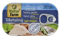 Natur Farm Tresčí játra ve vlastním oleji 120 g